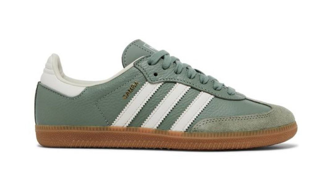 Adidas Samba OG 'Silver Green Gum'