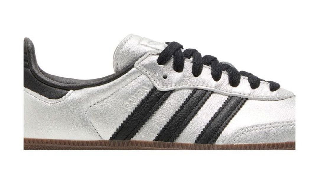 Adidas Samba 'Silver Metallic Black Gum'