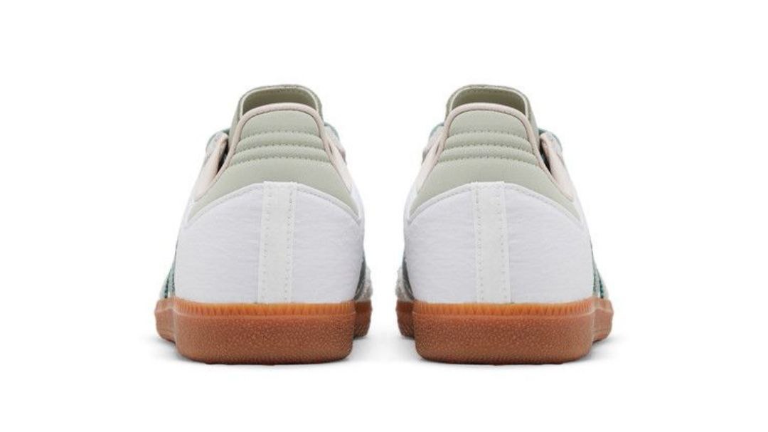 Adidas Samba OG 'White Silver Green'