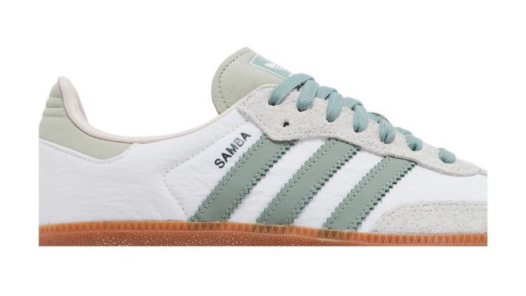 Adidas Samba OG 'White Silver Green'