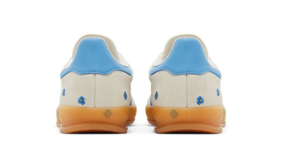 Adidas Gazelle Indoor 'Light Blue Floral Embroidery'