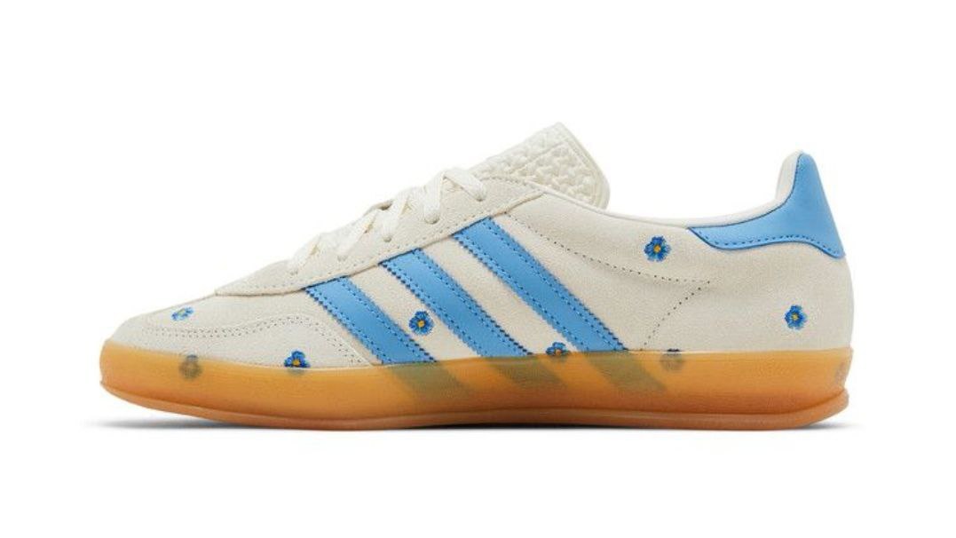 Adidas Gazelle Indoor 'Light Blue Floral Embroidery'
