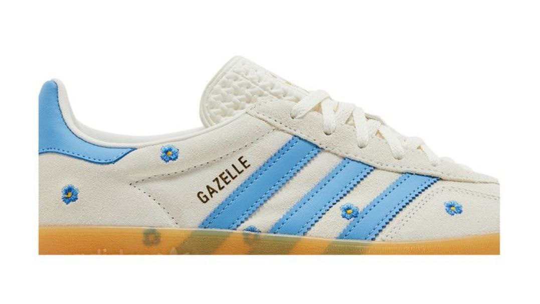 Adidas Gazelle Indoor 'Light Blue Floral Embroidery'