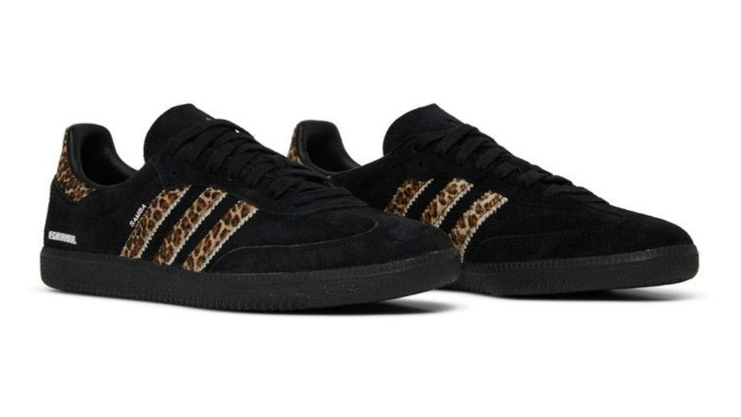 Adidas Samba OG × END 'Black Leopard'