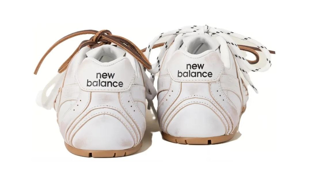 New Balance × miu miu 'White Gum'