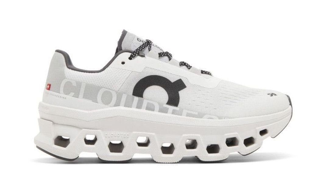 On Cloudmonster 'White Black'