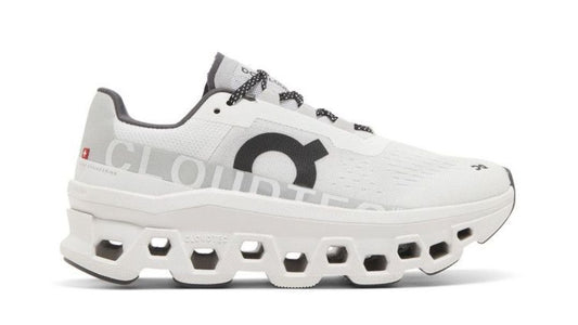 On Cloudmonster 'White Black'