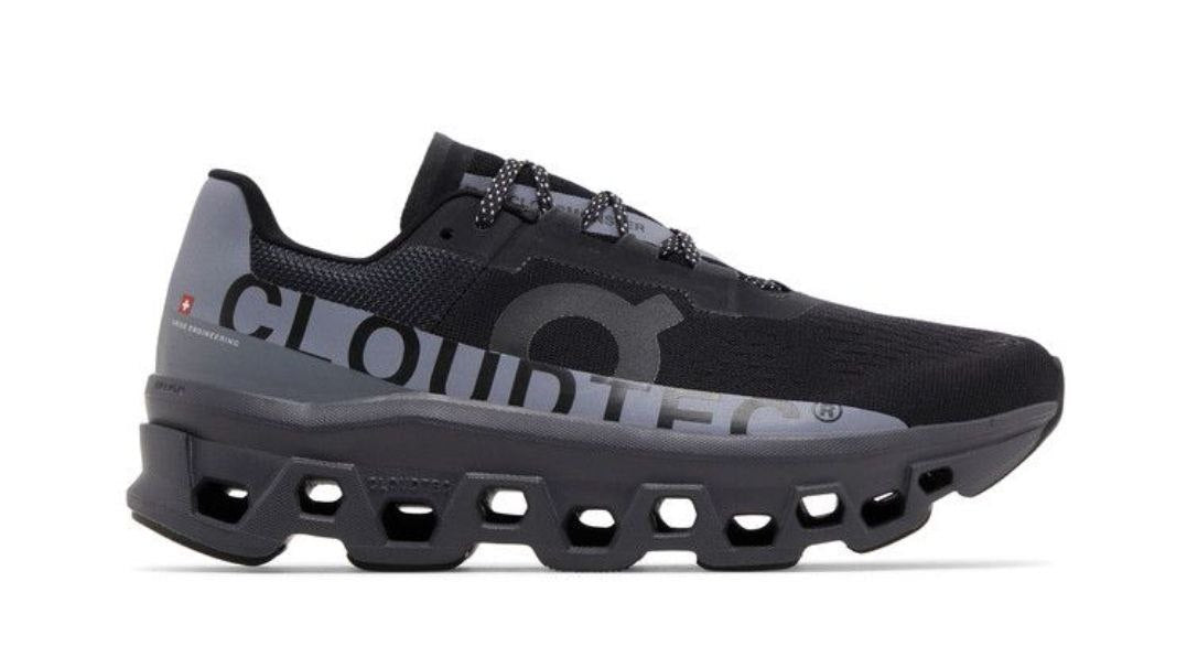 On Cloudmonster 'Black'