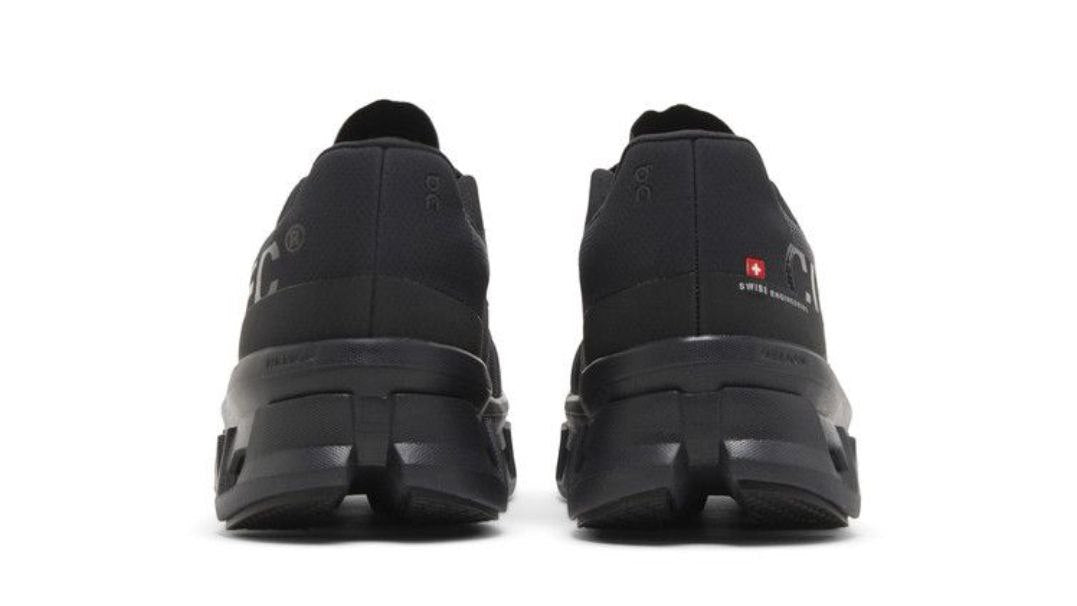 On Cloudmonster 'Black'