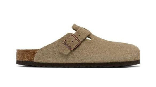 Birkenstock Boston 'Latte Cream'