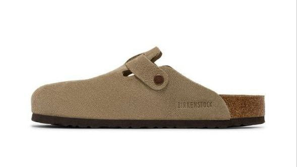 Birkenstock Boston 'Latte Cream'