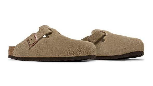 Birkenstock Boston 'Latte Cream'