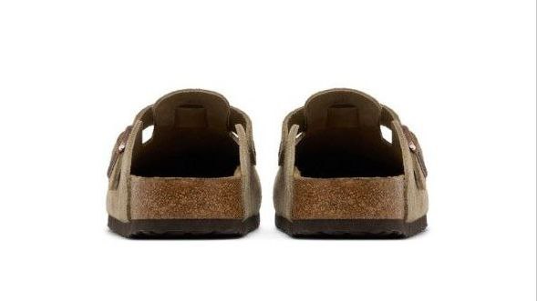 Birkenstock Boston 'Latte Cream'
