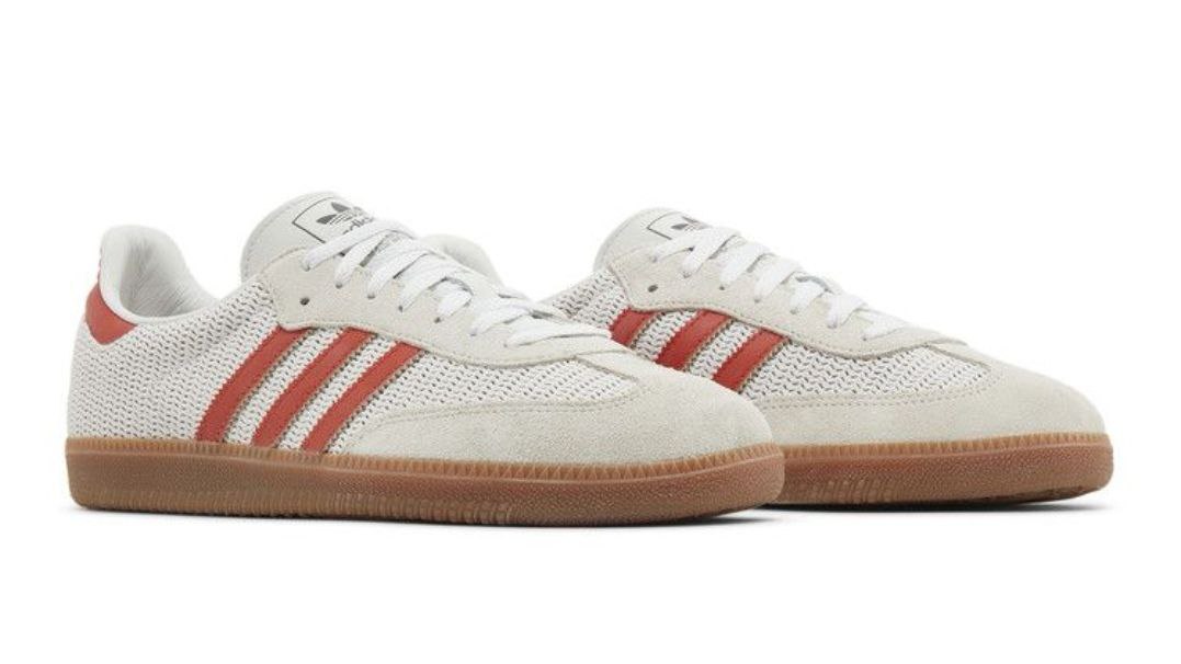 Adidas Samba OG 'Crystal White Preloved Ruby'