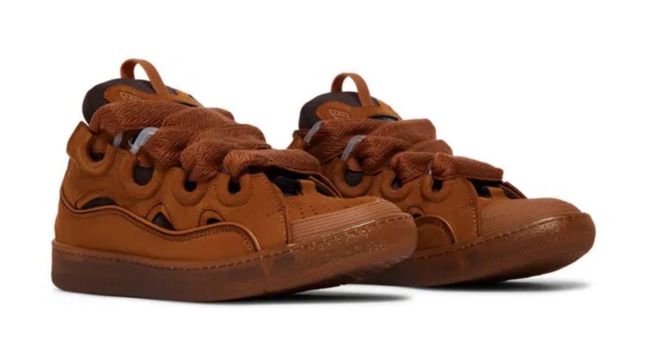 Lanvin Curb Sneakers 'Tan'