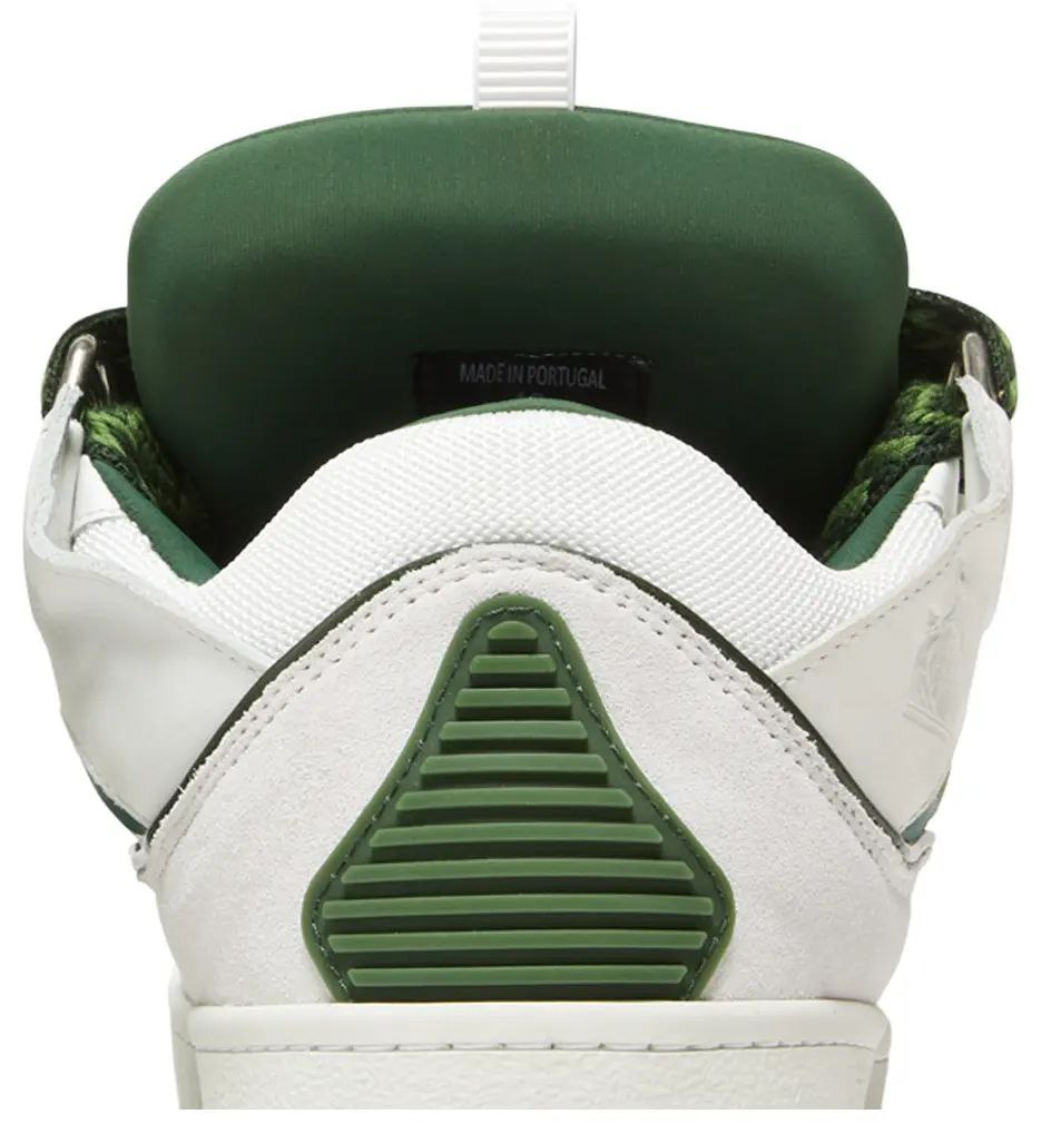 Lanvin Curb Sneakers 'White Khaki'