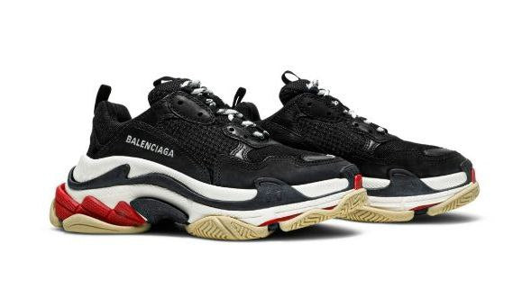 Balenciaga triple s 'Black Red'