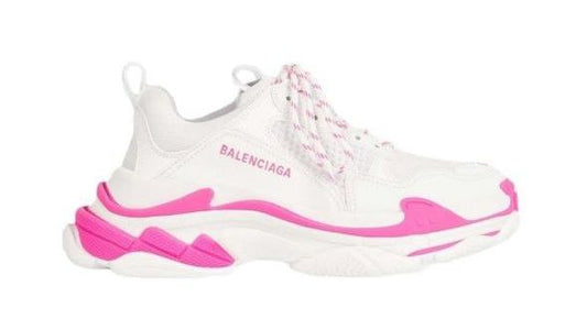 Balenciaga triple s 'White Fluo Pink'