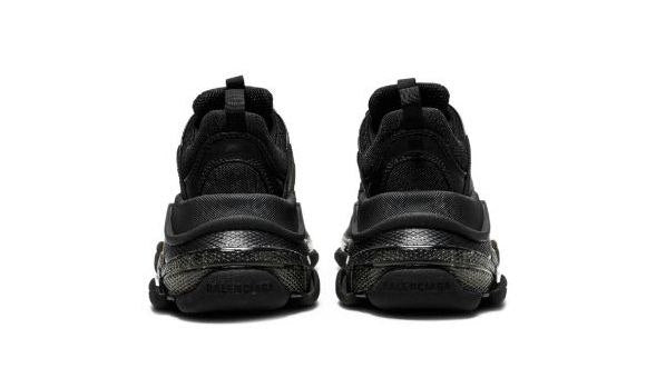Balenciaga triple s 'Clear Sole Black'