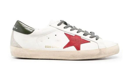 Golden Goose Superstar Low Top 'White Red'