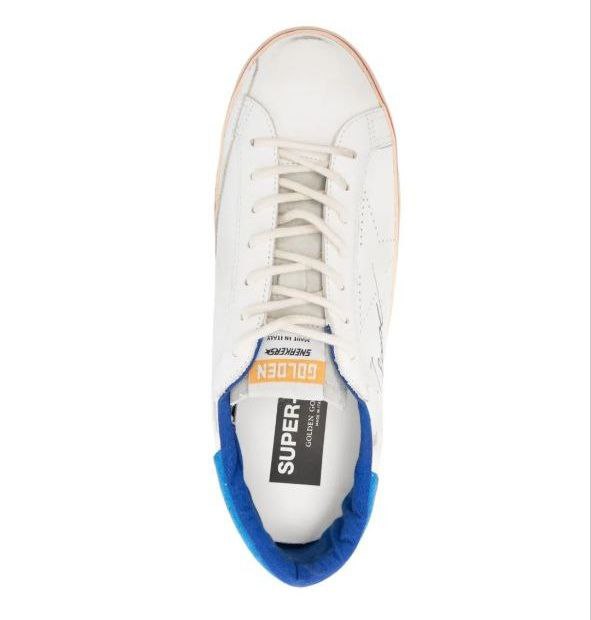 Golden Goose Superstar 'White/Blue'