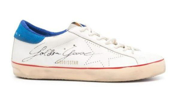Golden Goose Superstar 'White/Blue'