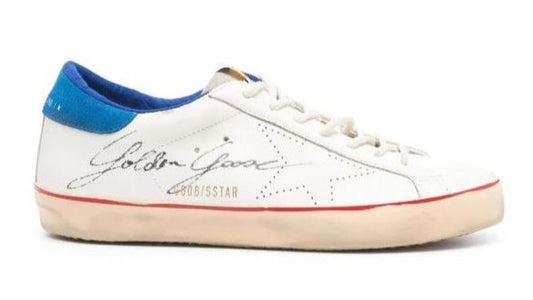Golden Goose Superstar 'White/Blue'