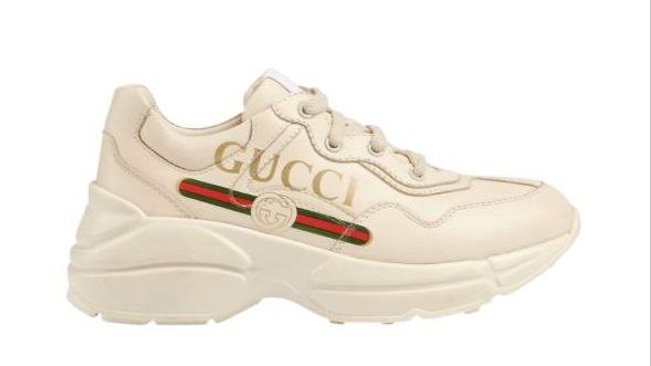 Gucci Rhyton Leather Logo
