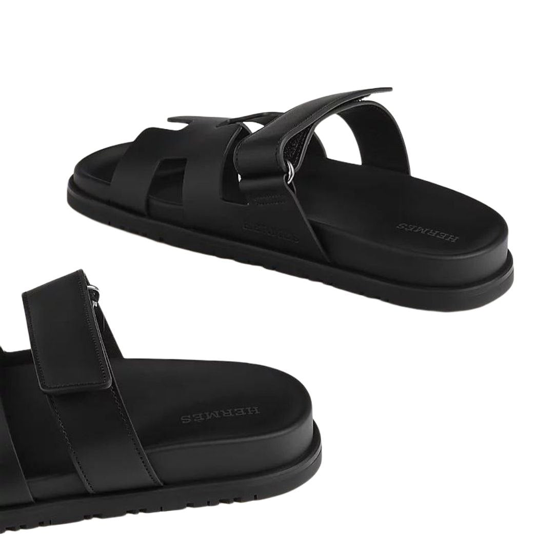 Hermès Chypre sandal 'Noir'