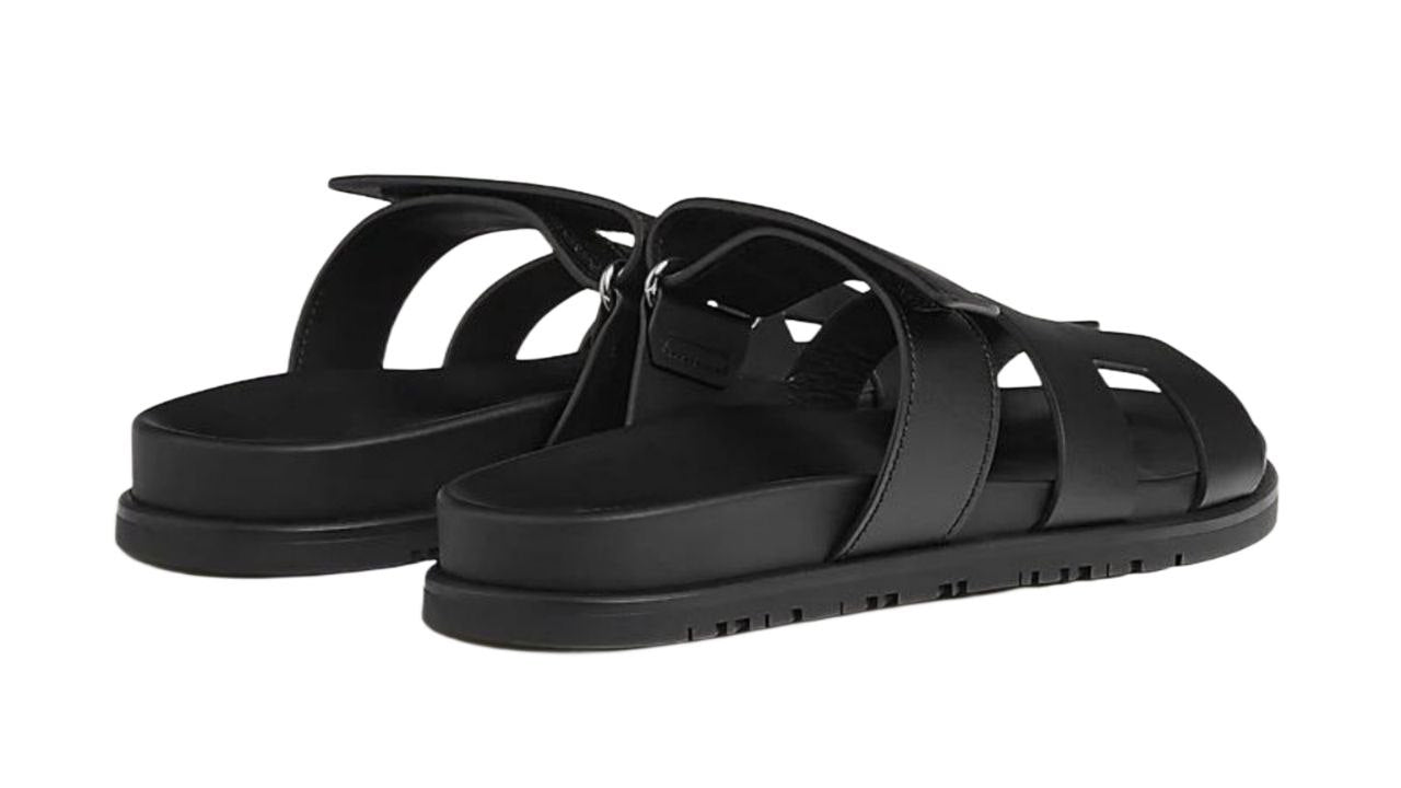 Hermès Chypre sandal 'Noir'