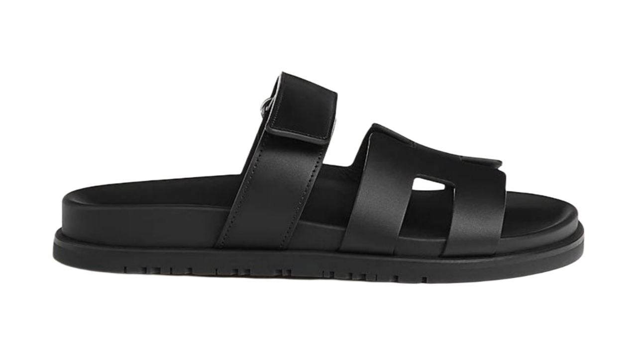Hermès Chypre sandal 'Noir'