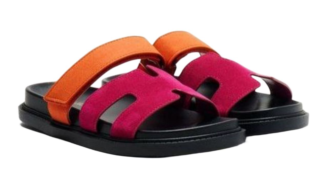 Hermès Sandals 'Pink/combo'