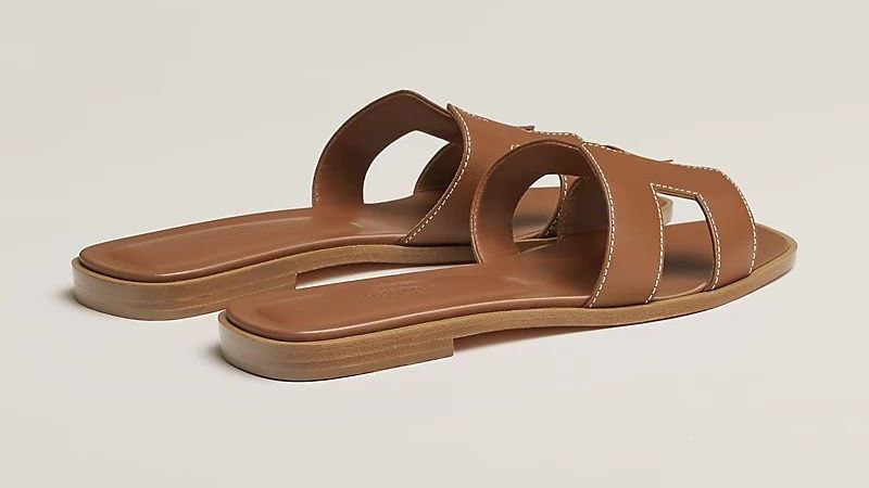 Hermès Oran sandal 'Brown'