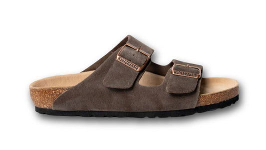 Birkenstock Arizona Soft Footbed Suede Taupe