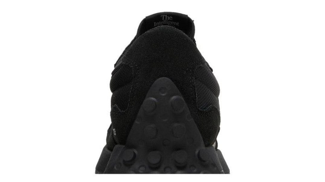 New Balance 327 ' Black White Tongue Logo'