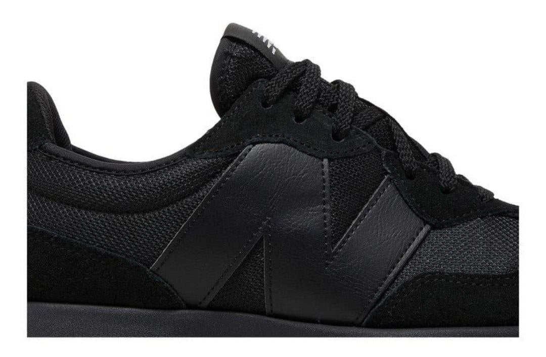 New Balance 327 ' Black White Tongue Logo'
