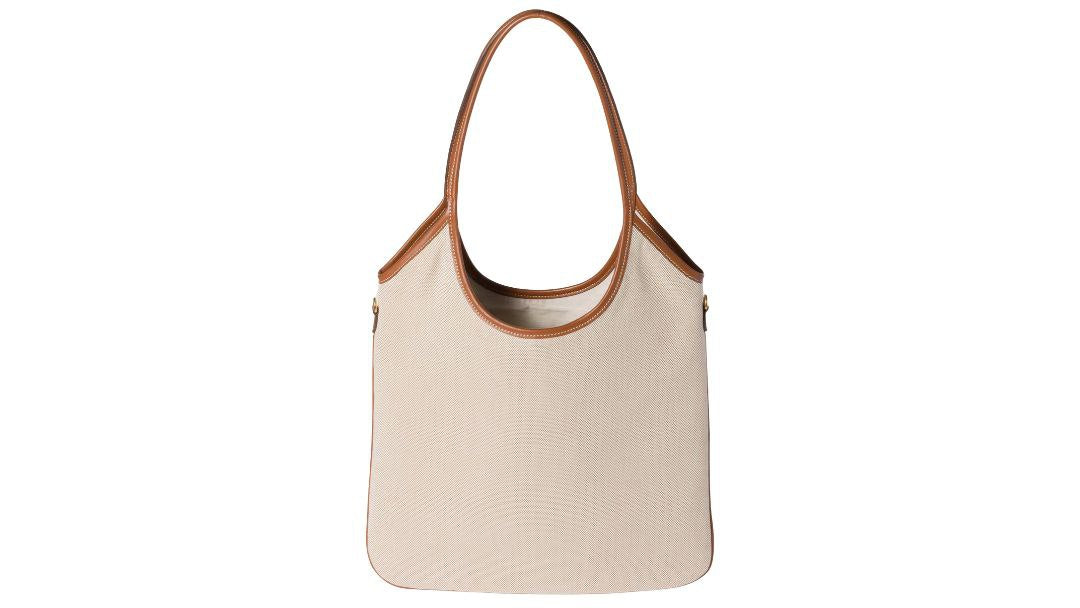 miu miu IVY canvas and leather bag