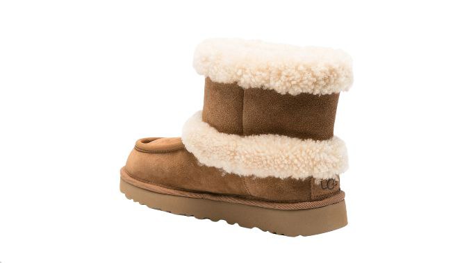UGG Ultra Mini Fluff Boot 'Chestnut'