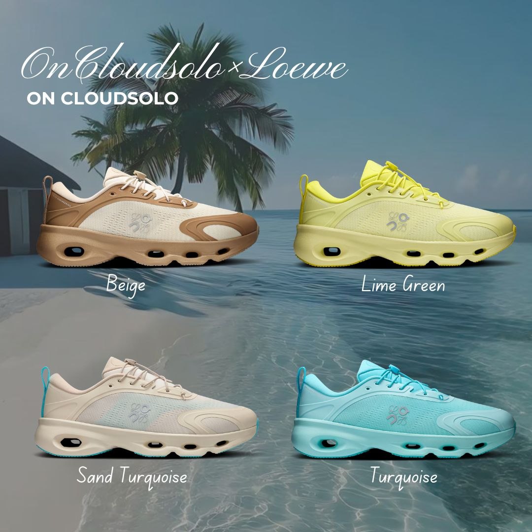 On Cloudsolo × Loewe