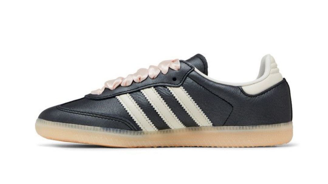 Adidas Samba 'Black Wonder Quartz Ribbon Laces'