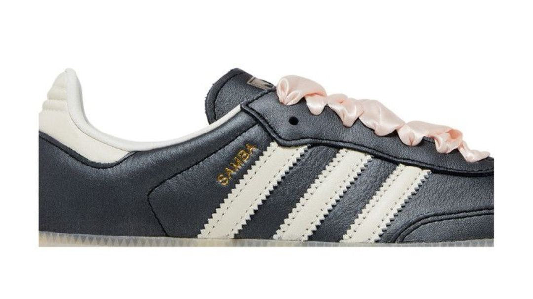 Adidas Samba 'Black Wonder Quartz Ribbon Laces'