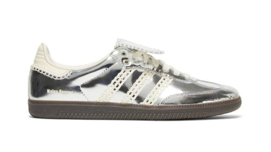 Wales Bonner × Samba 'Silver Metallic'