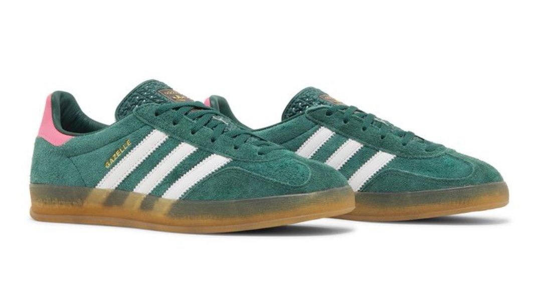 Adidas Gazelle Indoor 'Collegiate Green Pink'