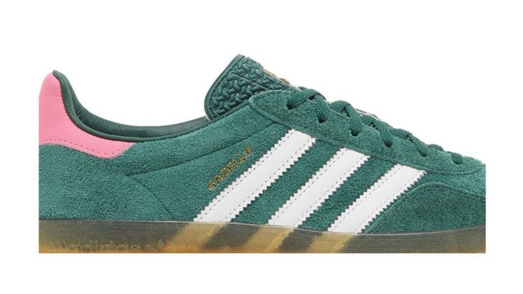 Adidas Gazelle Indoor 'Collegiate Green Pink'