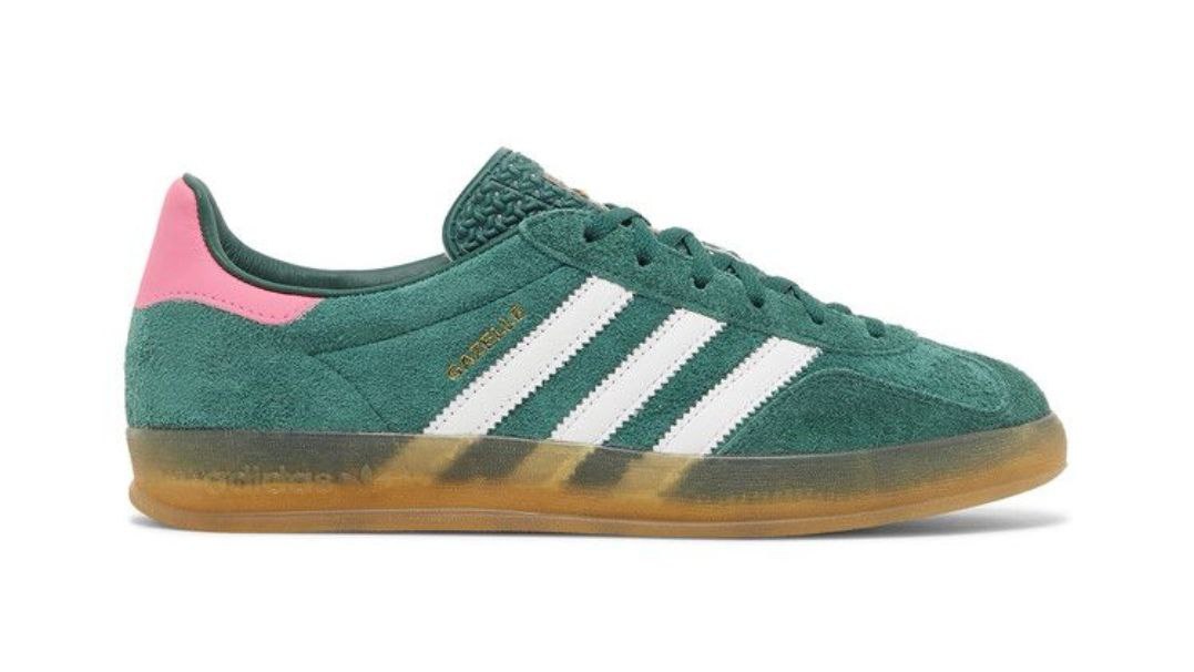 Adidas Gazelle Indoor 'Collegiate Green Pink'