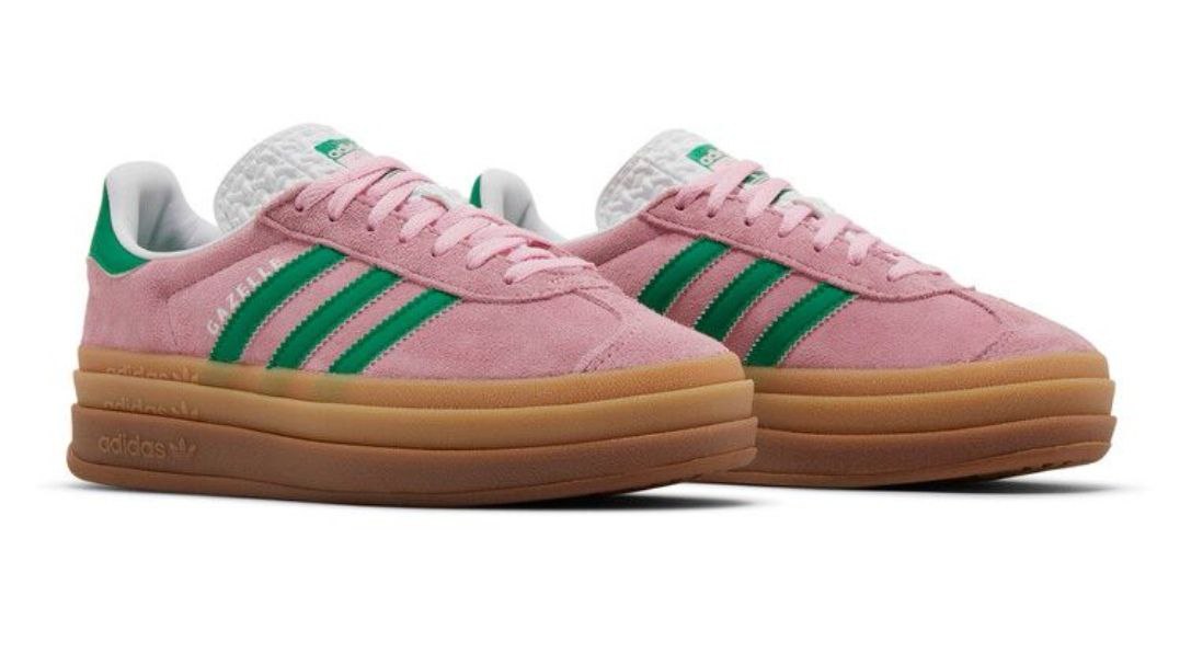 Adidas Gazelle Bold 'True Pink Green'