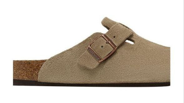 Birkenstock Boston 'Latte Cream'