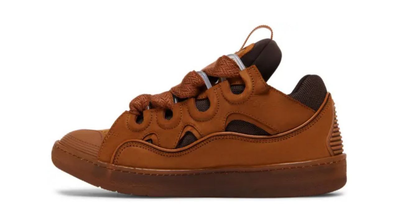 Lanvin Curb Sneakers 'Tan'