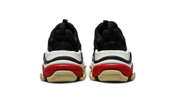 Balenciaga triple s 'Black Red'