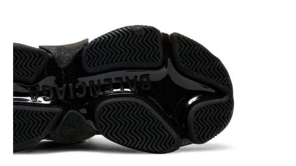 Balenciaga triple s 'Clear Sole Black'